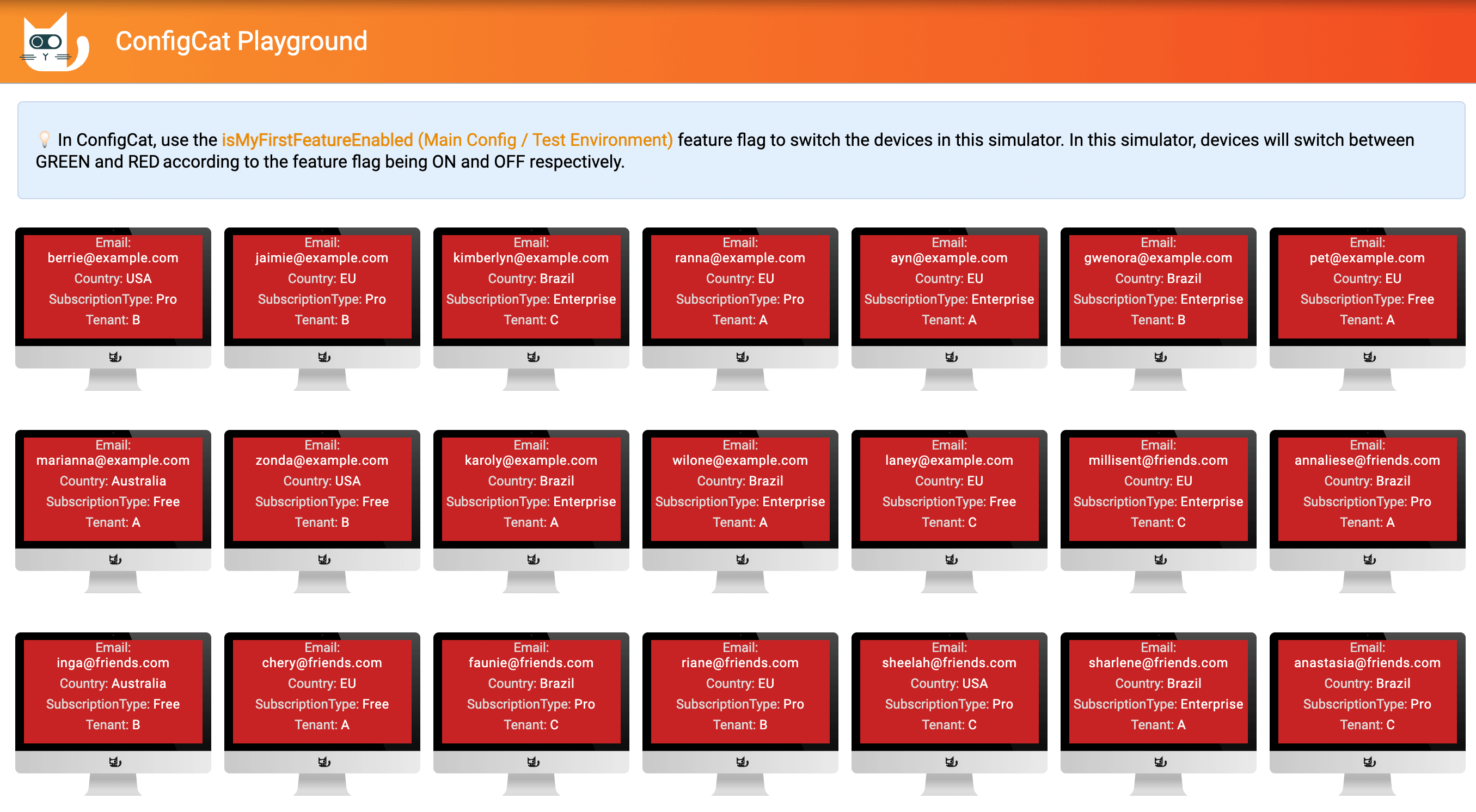 ConfigCat Playground